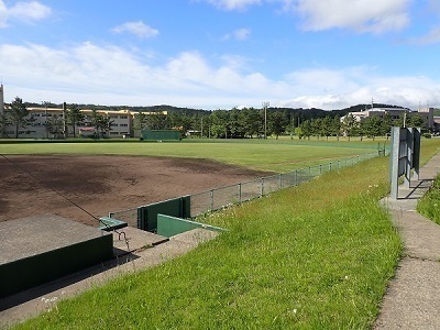 蟹田一本松地区公園野球場4