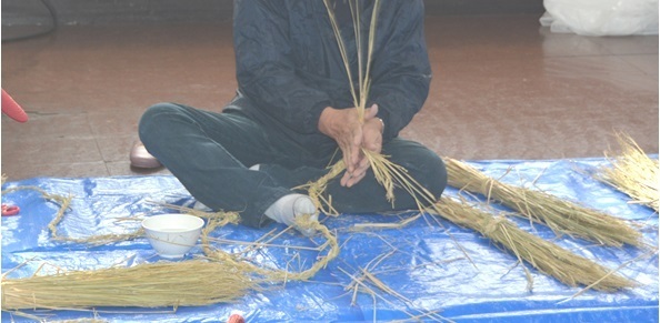 しめ縄づくり講習会